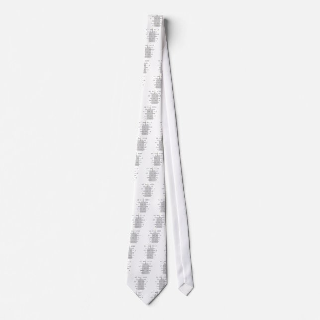 let go of the world to hang on to eternity lds tie (Front)