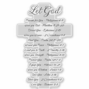 Let God scripture inspiration