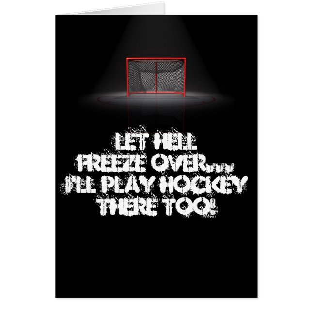 LET HELL FREEZE OVER (Front)