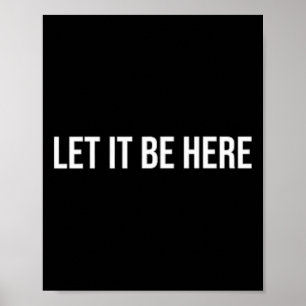 Let It Be Here, Mental Health Therapy _2 Poster
