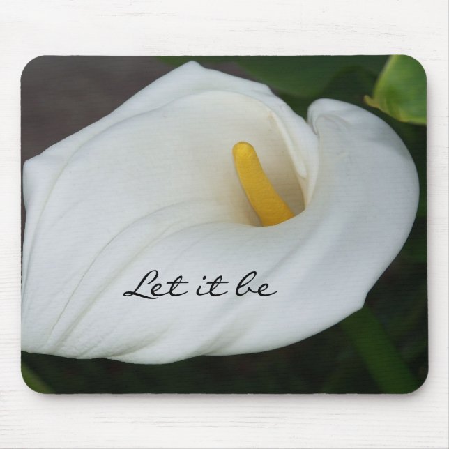 Let it be_Mousepad Mouse Pad (Front)