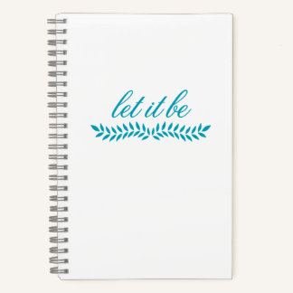 let it be notebook