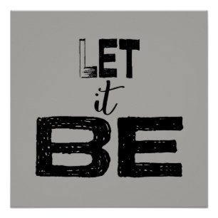 Let It Be Poster