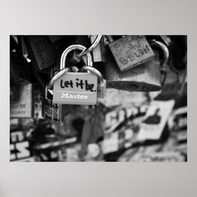 Let It Be Poster (Front)