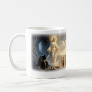 Let It Be Radiant Peaceful Prayer Art Mug