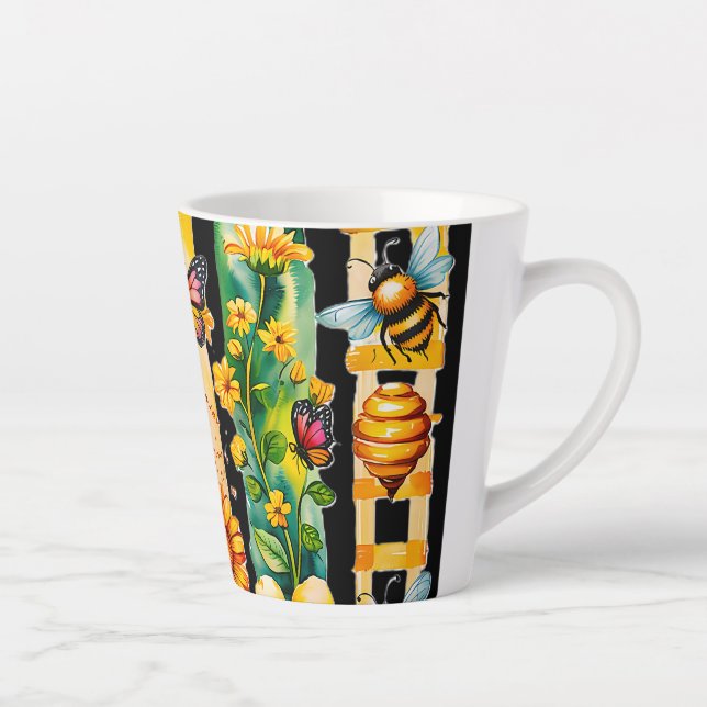 Let It Bee Latte Mug (Right)