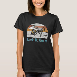 Let It Bee Retro Vintage Beekeeper Save The Bees T-Shirt
