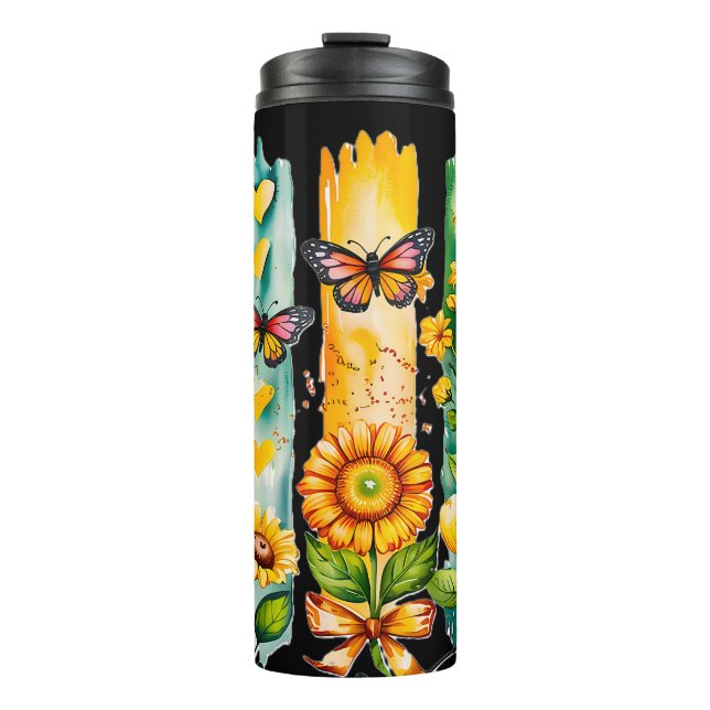Let It Bee Thermal Tumbler (Front)