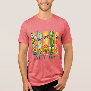 Let It Bee Tri-Blend Shirt