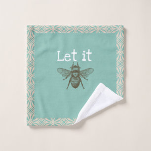 Let It "BEE" washcloth Wash Cloth