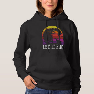 Let It Fro Afrocentric Black Pride Afro Hair Hoodie