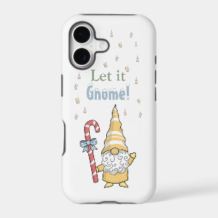 Let it Gnome Snow Cute Modern Winter Case-Mate iP