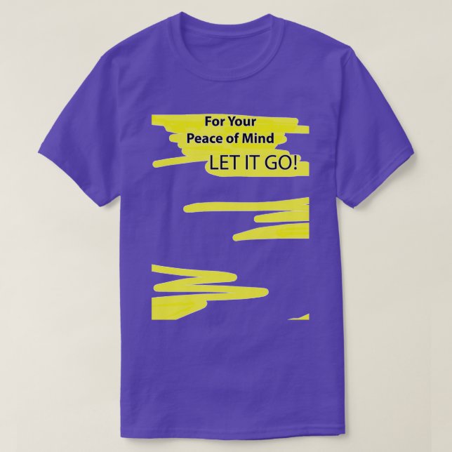 LET IT GO  13 T-Shirt (Design Front)