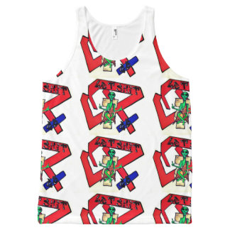 LET IT GO All-Over PRINT SINGLET