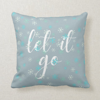 let it go - frozen cushion