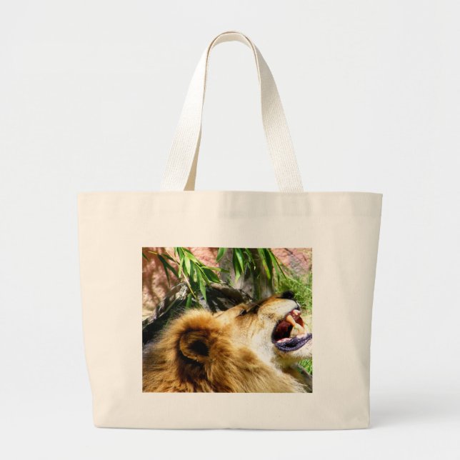 Let it Go_ Large Tote Bag (Front)
