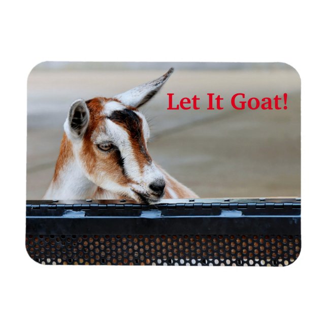 Let it Goat Magnet (Horizontal)