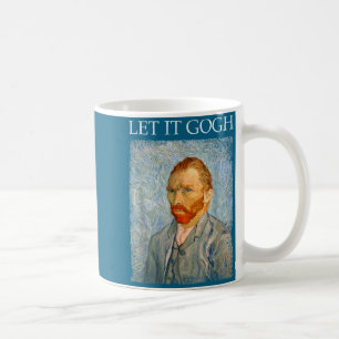 Let It Gogh Shirt Funny Van Gogh Artist Graphic Gi Coffee Mug