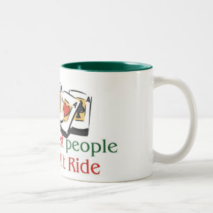 Let it Ride Lover's two tone mug