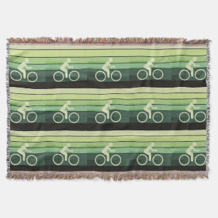 Let It Roll Throw Blanket