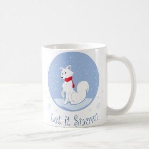 Let It Snow! (Arctic Fox) Coffee Mug