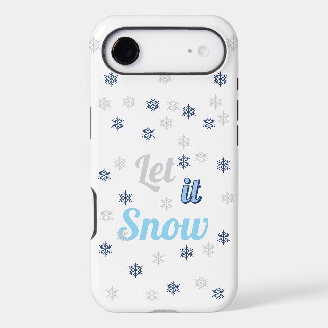 Let It Snow - Beautiful Winter Design (Back)