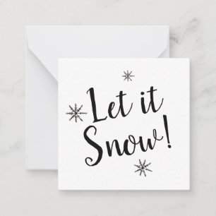 Let it Snow Card