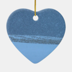 Let it Snow Ceramic Tree Decoration