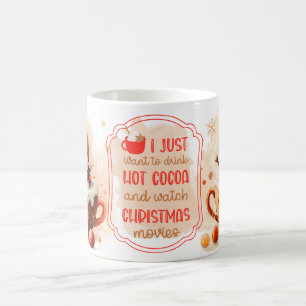 Let It Snow! Cheerful Snowman Winter Wonderland Coffee Mug