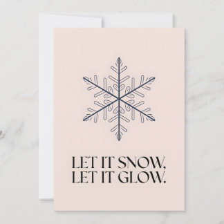 Let It Snow - Christmas Card