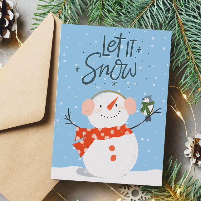 Let it Snow Christmas Card (Creator Uploaded)