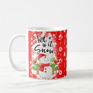 Let It Snow Christmas Mug