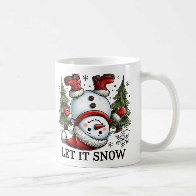 Let it Snow Coffee Mug (Right)