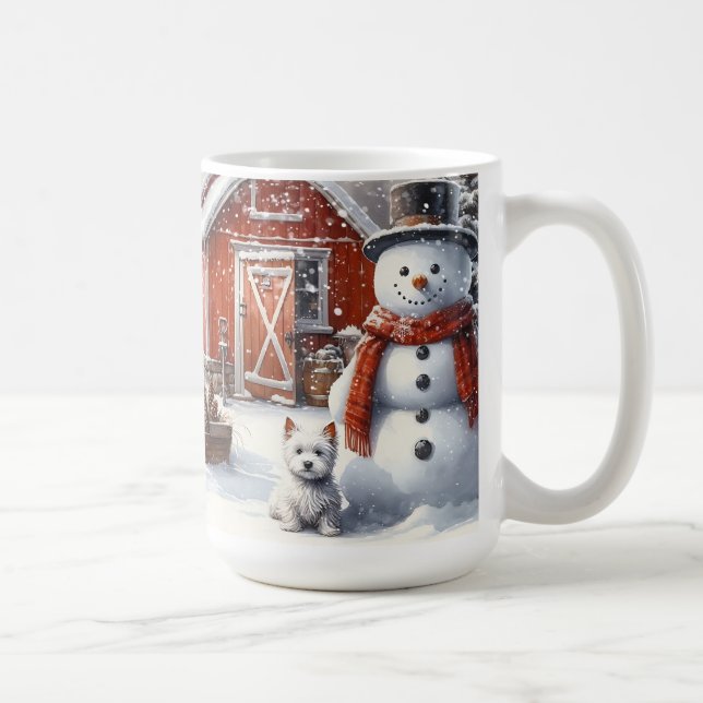 Let It Snow Coffee Mug (Right)
