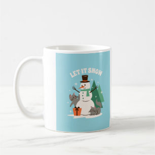 Let it Snow coffee mug