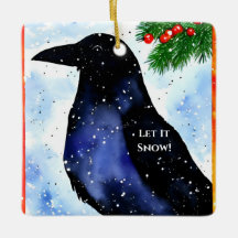 Let it Snow Crow