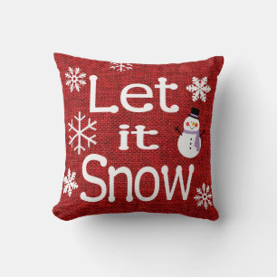 Let it Snow Cushion