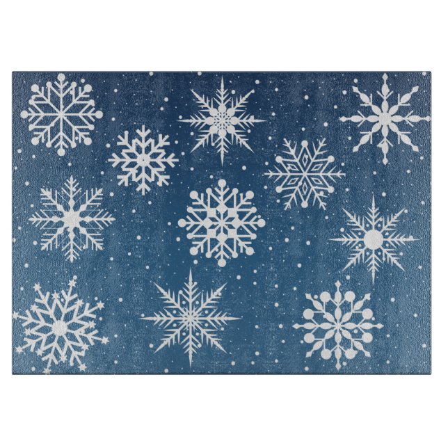 Let It Snow Cutting Board (Front)