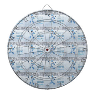 Let It Snow Dartboard