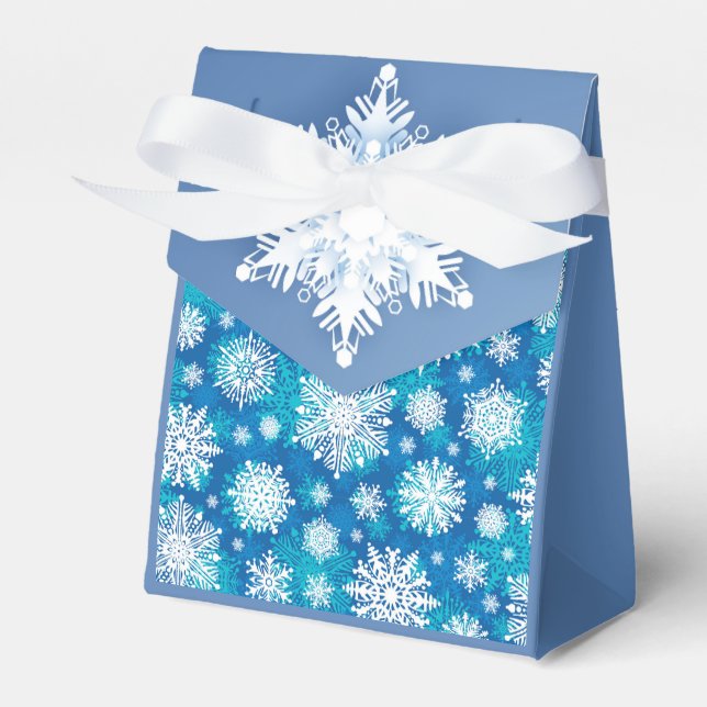 Let It Snow  Favour Box (Front Side)
