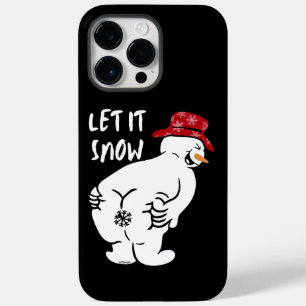 LET IT SNOW funny snowman                          Case-Mate iPhone 14 Pro Max Case