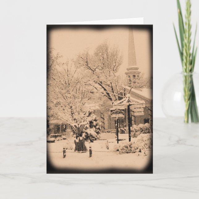 Let it Snow Holiday Card (Front)