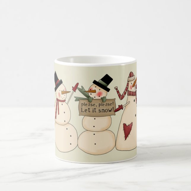 Let It Snow Holiday Mug (Center)
