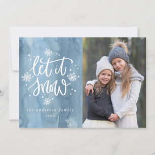 Let It Snow   Holiday Photo Card