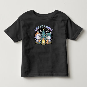 Let It Snow Kids Toddler T-Shirt