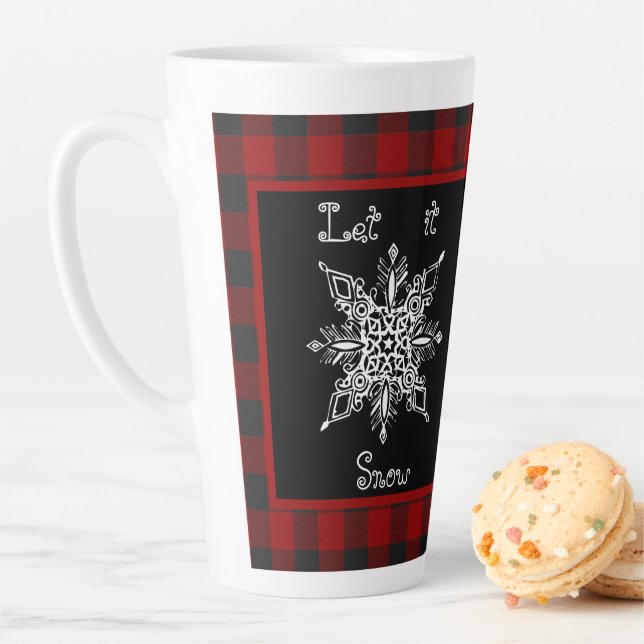 Let it snow  latte mug (In Situ)