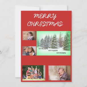 Let It Snow! Let It Snow! Holiday Card