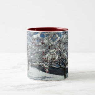 Let it Snow, Let it Snow, Let Snot Two-Tone Coffee Mug