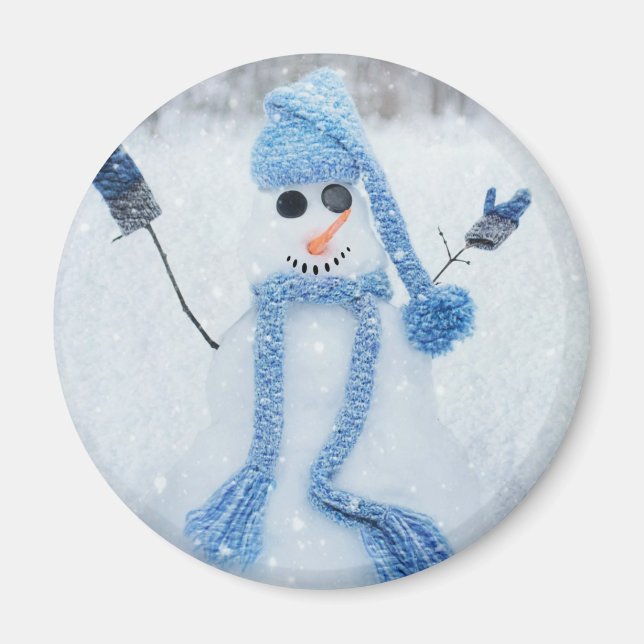 Let It Snow Magnet (Front)