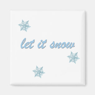 Let It Snow Magnet